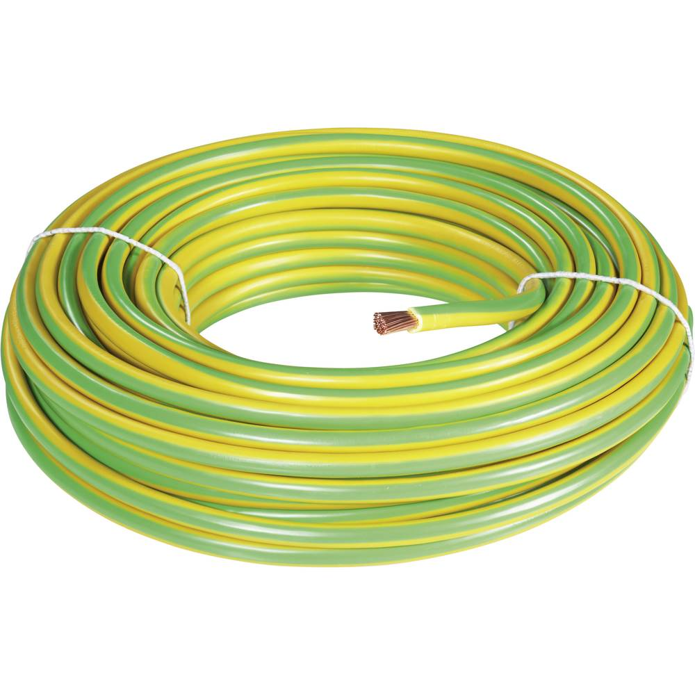 Bkl Electronic Erdungskabel Leitung H07 V K 16 Mm² Grün Gelb 25 M B-Ware von BKL Electronic