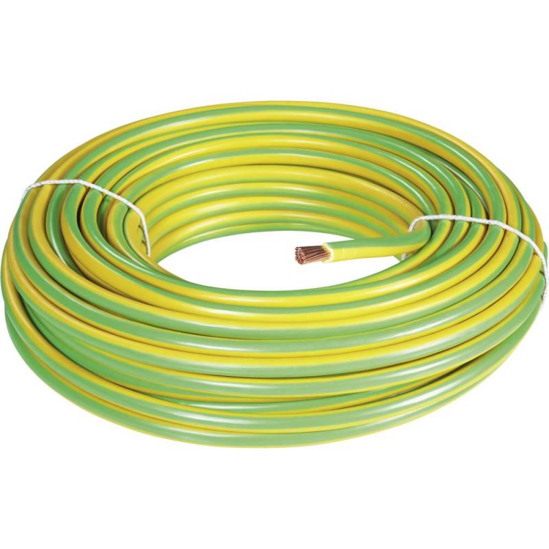 Bkl Electronic Erdungskabel Leitung H07 V K 16 Mm² Grün Gelb 25 M B-Ware von BKL Electronic