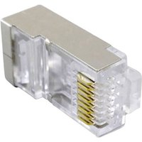 Modularstecker vollgeschirmt Cat.5e 143041 Stecker, gerade Polzahl Sensoren 8 Tran - Bkl Electronic Modularstecker vollgeschirmt Cat.5e 143041 Stecker, gerade Polzahl Sensoren 8 Tran - Bkl Electronic von BKL Electronic