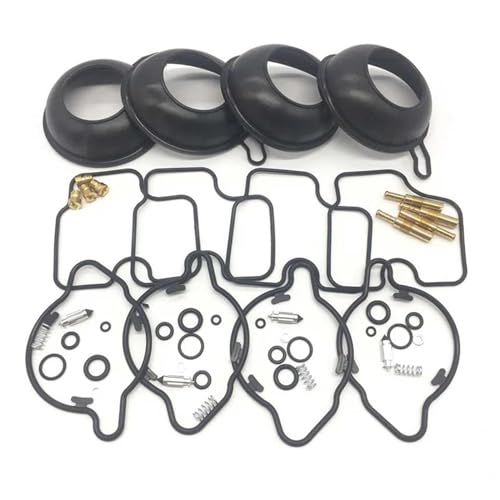 BKQCVY 4SET Motorrad Vergaser Reparatursatz Kolben Membran Teil Für CBR600F4 CBR 600 F4 A 1999-2000 BKQCVY 4SET Motorrad Vergaser Reparatursatz Kolben Membran Teil Für CBR600F4 CBR 600 F4 A 1999-2000 von BKQCVY