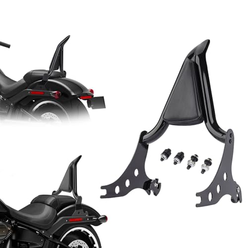 BKQCVY Zubehör Abnehmbares Schwarzes Sissy Bar-Rückenpolster Für Beifahrer, Für Harley-Davidson Fat Boy 2018 2019 2020 2021 2022 2023 BKQCVY Zubehör Abnehmbares Schwarzes Sissy Bar-Rückenpolster Für Beifahrer, Für Harley-Davidson Fat Boy 2018 2019 2020 2021 2022 2023 von BKQCVY