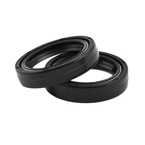 BKRZRN 41 × 54 × 11mm Motorrad-Vorderradgabel-Dämpfer-Öldichtung und Staubdichtung passend for CB1100 VF1100C V65 CBR1000F VF1000R VTR1000F VF1000F ST1100(Oil Seal) von BKRZRN