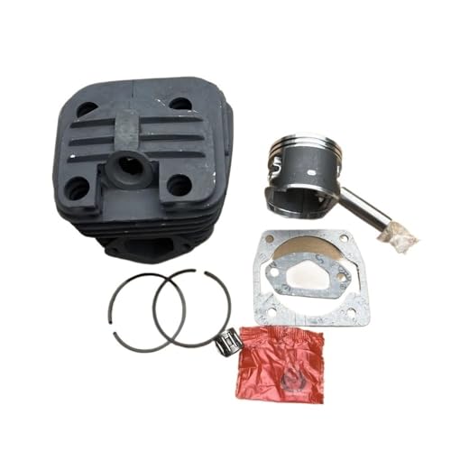 BKRZRN Ersatzteil 1 Satz (Material) Zylinderkolbenringstift Sicherungsring Dichtungssatz 45 mm Passend for Kettensäge 52 5200 52cc G5200 von BKRZRN