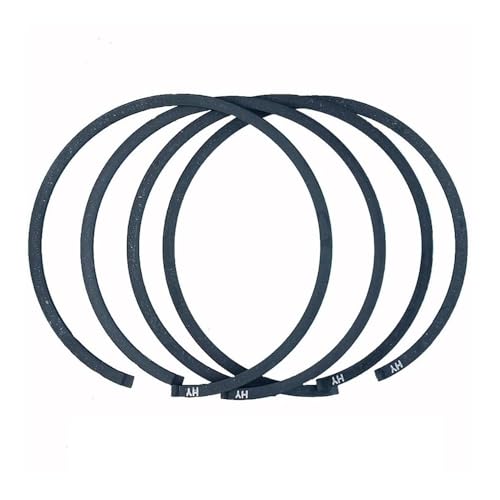BKRZRN Ersatzteil 32 mm x 1,2 Kolbenringe, Durchmesser, Dicke, passend for Kettensägen, Freischneider, Gebläse, weitere Motorteile(4 PCS) von BKRZRN