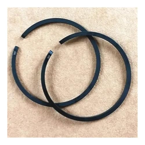 BKRZRN Ersatzteil Kolbenring 32 mm x 1,5 passend for G23L HT2300 und mehr, 23 CC, 2-Takt-Motor, Benzin-Kettensäge, Freischneider(4pcs (2pairs)) von BKRZRN