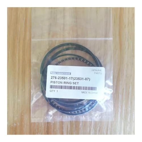 BKRZRN Ersatzteil Kolbenring 58mm Passend for EX13 EX13D 4.5HP 4-Takt-Motor Motor Wasser(Genuine Piston Ring) von BKRZRN