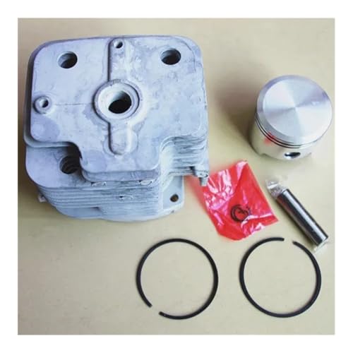 BKRZRN Ersatzteil Zylinderkolbensatz 48 mm mit Dichtung passend for 1E48F 48F 63CC 2-Takt-Motor Erdbohrer Bohrmaschinenteile(NO Cylinder Gasket) von BKRZRN
