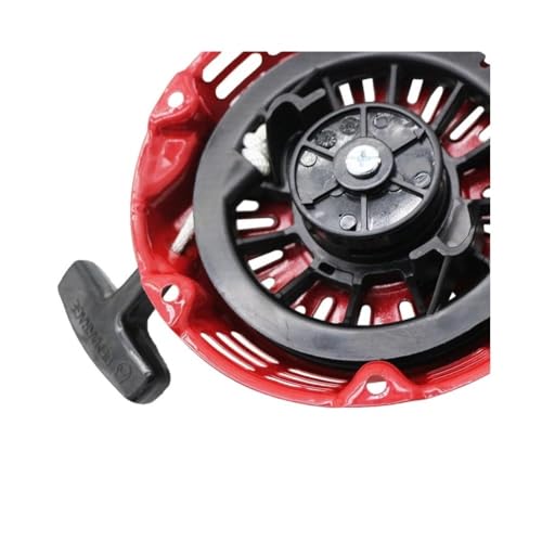 Pull Recoil Starter Rücklauf Starten Manuelle Montage Fit for GX120 GX160 GX200 5,5 hp 6,5 hp Generator(Red Black) von BKRZRN