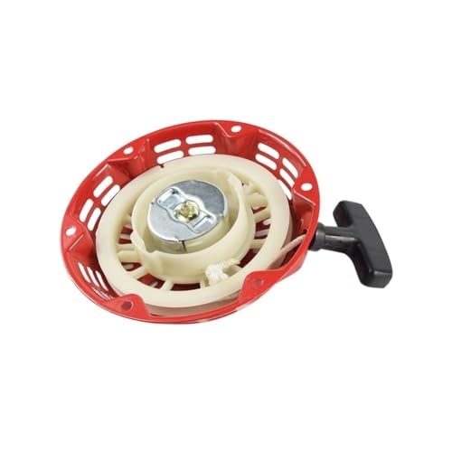 Pull Recoil Starter Rücklauf Starten Manuelle Montage Fit for GX120 GX160 GX200 5,5 hp 6,5 hp Generator(Red White) von BKRZRN