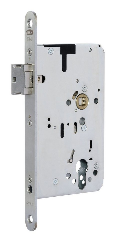 BKS Einsteckschloss, Dornmaß 55 mm, Objekttür-Selbstverriegelndes-Panik PZ55 / 72/9, B-2116-E, DL, 20rd von BKS