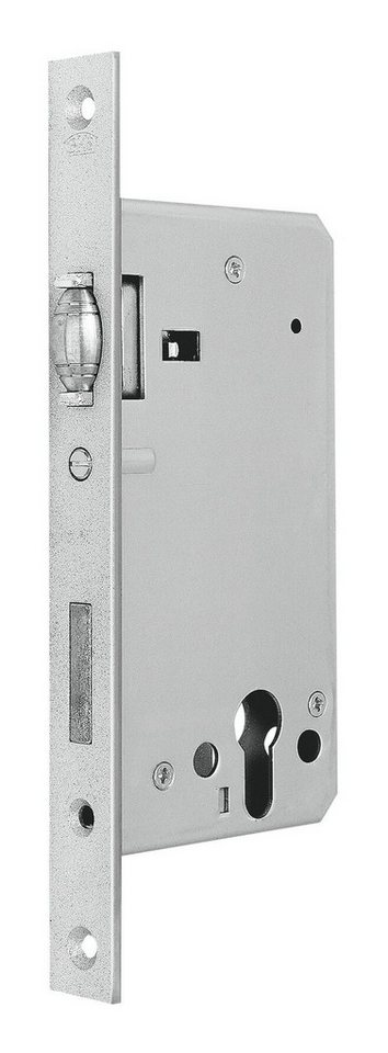 BKS Einsteckschloss, Dornmaß 55 mm, Zimmertür-Pendeltürschloss m. Riegel PZ, D55 B-55, DL-DR, 24 x von BKS