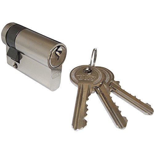 BKS Profilhalbzylinder 89000101 N, Vern.BL 31 mm, mit 3 Schlüsseln, messing vernickelt BKS Profilhalbzylinder 89000101 N, Vern.BL 31 mm, mit 3 Schlüsseln, messing vernickelt von BKS