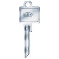 BKS Schlüsselrohling für Serie 88 B 4135, eckig, Stahl vernickelt BKS Schlüsselrohling für Serie 88 B 4135, eckig, Stahl vernickelt von BKS