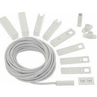 Einbautürkontakt B5469 Anschlussleitung 5m, inkl. Aufbaugehäuse, Kunststoff weiß Einbautürkontakt B5469 Anschlussleitung 5m, inkl. Aufbaugehäuse, Kunststoff weiß von BKS