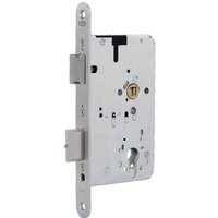 BKS - Panik-Einsteckschloss 2321 Panik-Funktion b abgerundet 20/65/72/9 mm din links Edelstahl 2-flg. von BKS