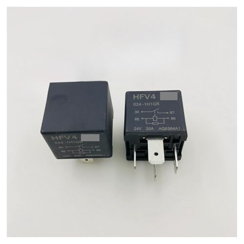 1pc HFV4-024-1H1GR 4-pin 20A24VDC BKYUKJVU von BKYUKJVU
