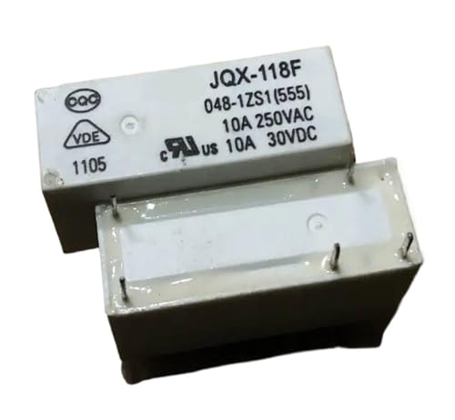 1pc JQX-118F 048-1ZS1(555) (118FC-10A) Relay 5pins BKYUKJVU von BKYUKJVU