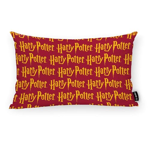 BELUM | 100% Baumwolle Harry Potter Red C Kissenbezug 30 x 50 cm, weicher Kissenbezug, Verschiedene Größen, Kissenbezug, Mehrfarbig von BL BELUM