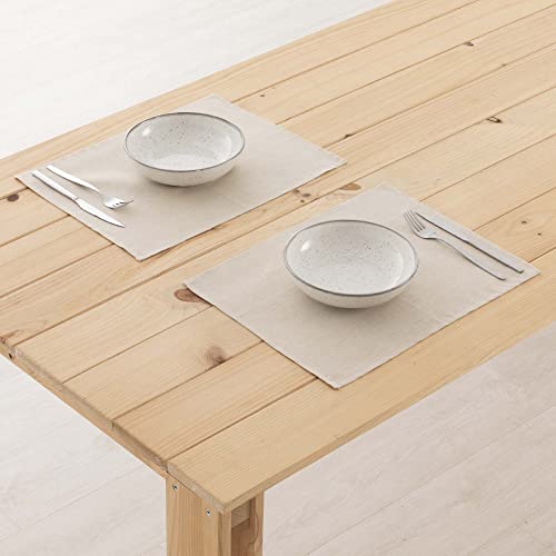 BELUM | 2er-Pack Tischdecke, 45 x 35 cm, 2 Stück, Tischdecke, 100% harzbeschichtete Baumwolle, schmutzabweisend, 300 g, fleckenabweisende Tischdecke von BL BELUM