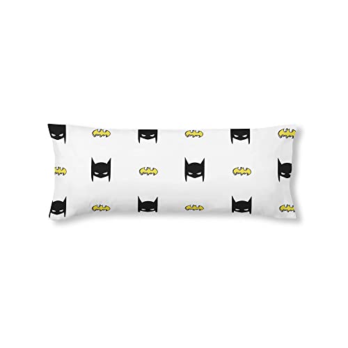 BELUM | Kissenbezug aus 100% Baumwolle Batman Childish Bett, 90 cm, weicher Kissenbezug, Kissenbezug in verschiedenen Größen von BL BELUM