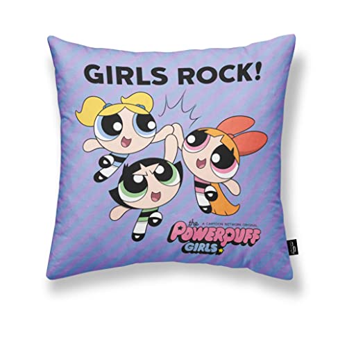 BELUM Kissenbezug aus 100% Baumwolle Welcome Girls Rock A 45 x 45 cm, weicher Kissenbezug, Verschiedene Größen, Kissenbezug, Mehrfarbig von BL BELUM