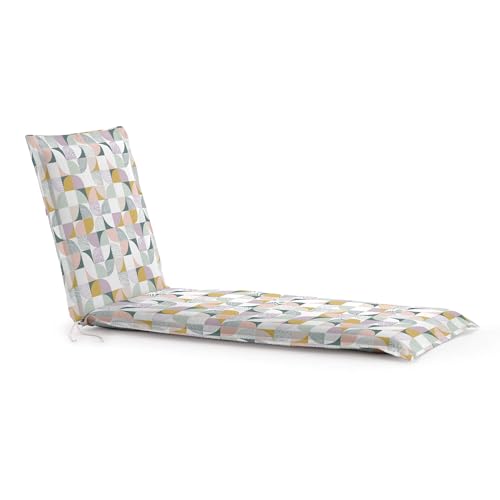 BELUM | Liegestuhlkissen - Produktmaße: Sitz ohne Lenkrad: Dicke: 7 cm/Breite: 53 cm/Länge: 1,15 m Rückenlehne ohne Lenkrad: Dicke: 7 cm/Breite: 53 cm/Länge 61 cm | Modell: 0120-381 cm von BL BELUM