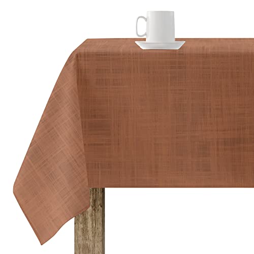 BELUM | Tischdecke, 200 x 140 cm, harzbeschichtet, schmutzabweisend, Modell 0120-92, Tischdecke ohne Wachstuch, Tischdecke ohne Steifigkeit, Baumwolle von BL BELUM