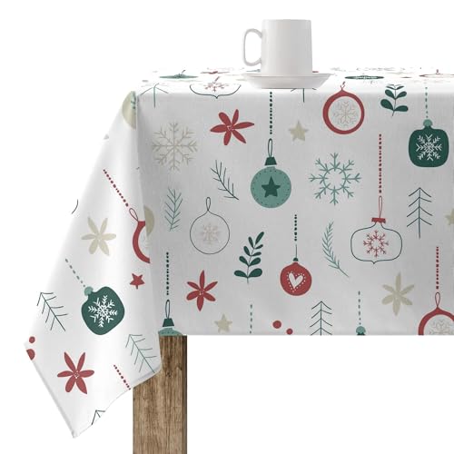 BELUM Tischdecke Weihnachten 300 x 140 cm 100% Baumwolle, schmutzabweisend, Modell Merry Christmas 73 BELUM Tischdecke Weihnachten 300 x 140 cm 100% Baumwolle, schmutzabweisend, Modell Merry Christmas 73 von BL BELUM