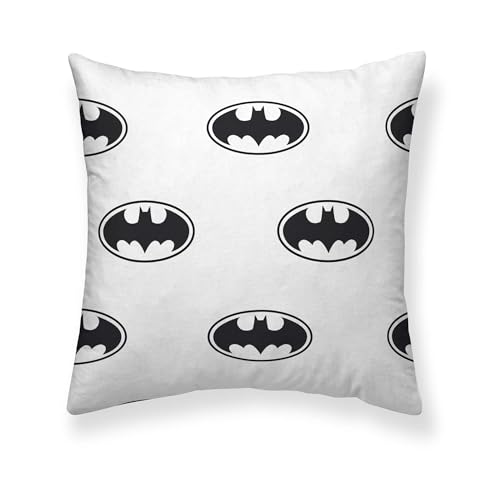 BL BELUM 100% Baumwolle Batman Basic Kissenbezug 50x80 cm, weicher Bezug, Verschiedene Größen, 7767, Mehrfarbig, Bett 90 cm von BL BELUM