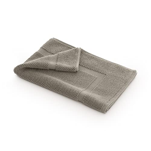 Belum | Badteppich aus 100% gekämmter Baumwolle, 650 g. Army Green 50 x 80 cm, rutschfest, Badezimmerteppich, Badezimmerteppich, Badezimmerteppich, Badezimmerteppich von BL BELUM