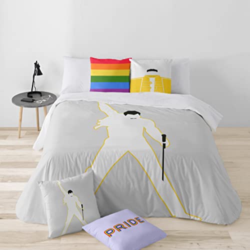 Belum Bettbezug, Microsatin, 100% Polyester, extra weich, Maße: 260 x 240 cm, Modell: Pride 67, Bettbezug LGTBIQ+ von BL BELUM