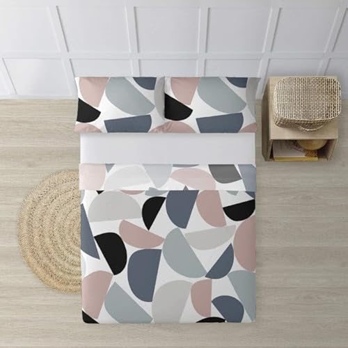 Belum Bettwäsche-Set für Betten mit 150/160 cm, bestehend aus: Kissenbezug, 240 x 270 cm, Spannbettlaken, 160 x 200 cm + 25 cm, Stoff: 100% Bio-Baumwolle, 175 Fäden. Grau Belum Bettwäsche-Set für Betten mit 150/160 cm, bestehend aus: Kissenbezug, 240 x 270 cm, Spannbettlaken, 160 x 200 cm + 25 cm, Stoff: 100% Bio-Baumwolle, 175 Fäden. Grau von BL BELUM