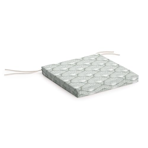 Belum | Gepolstertes Sitzkissen – Maße: Länge x Breite: 40 x 40 cm/Dicke: 5 cm | Modell: ASENA 4 von BL BELUM