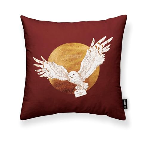 Belum Harry Potter Kissenbezug, 100% Baumwolle, 45 x 45 cm, Modell Hogwarts Intricate A (Nicht Excel), Bunt von BL BELUM