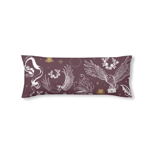 Belum Harry Potter Kissenbezug, Maße: 48 x 125 cm, Material: 100% gekämmte Baumwolle, Fadenzahl 175, Modell: Hpotter Creatures von BL BELUM