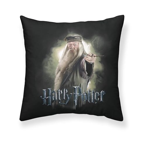 Belum Kissenbezug Harry Potter, Größe: 50 x 50 cm, Modell: Dumbledore A, Stoff: Half Panama 100% Baumwolle, 250 g. von BL BELUM