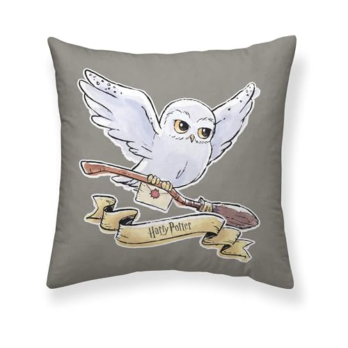 Belum Kissenbezug Harry Potter, Größe: 50 x 50 cm, Modell: Little Hedwig A, Stoff: Half Panama 100% Baumwolle, 250 g. von BL BELUM