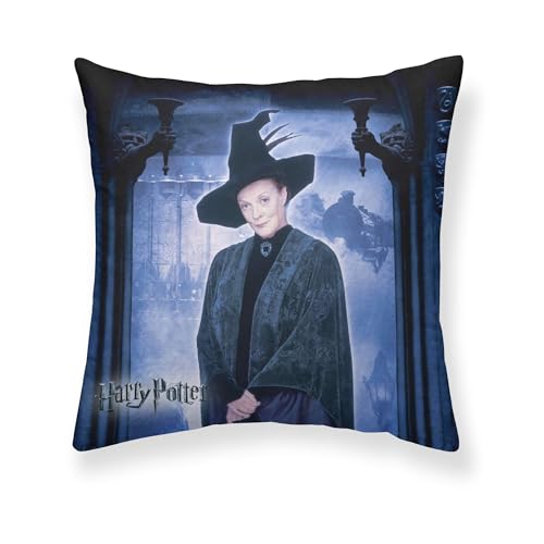 Belum Kissenbezug Harry Potter, Größe: 50 x 50 cm, Modell: McGonagall A, Stoff: Half Panama 100% Baumwolle, 250 g. von BL BELUM