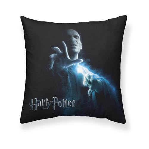 Belum Kissenbezug Harry Potter, Größe: 50 x 50 cm, Modell: Voldemort A, Stoff: Half Panama 100% Baumwolle, 250 g. von BL BELUM