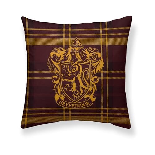 Belum Kissenbezug Harry Potter, Kissenbezug, 100% Baumwolle, 50 x 50 cm, Modell Gryffindor Cadro A Belum Kissenbezug Harry Potter, Kissenbezug, 100% Baumwolle, 50 x 50 cm, Modell Gryffindor Cadro A von BL BELUM