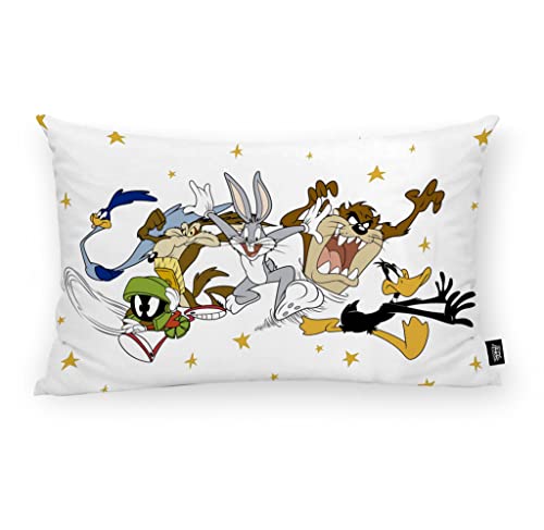 Belum Kissenbezug Looney Tunes mit Füllung, Größe 30 x 50 cm, Modell Looney Tunes Basic C von BL BELUM