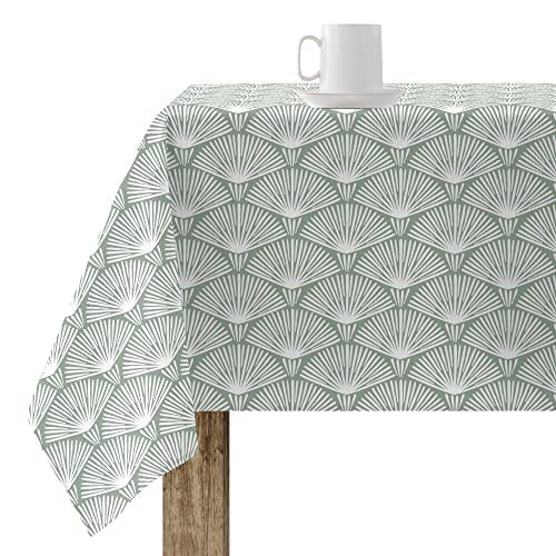 Belum Tischdecke, XL, 250 x 140 cm, schmutzabweisend, 100% geharzte Baumwolle, Tischdecke ohne Wachstuch, Tischdecke aus Baumwolle, wasserdicht, schmutzabweisend, flüssigkeitsabweisend von BL BELUM