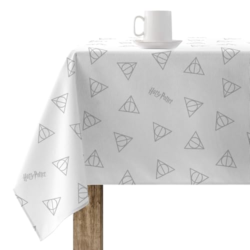 Belum Tischdecke, harzbeschichtet, 250 x 140 cm, fleckenabweisend, Modell Deathly Hallows 04, Tischdecke aus Baumwolle von BL BELUM