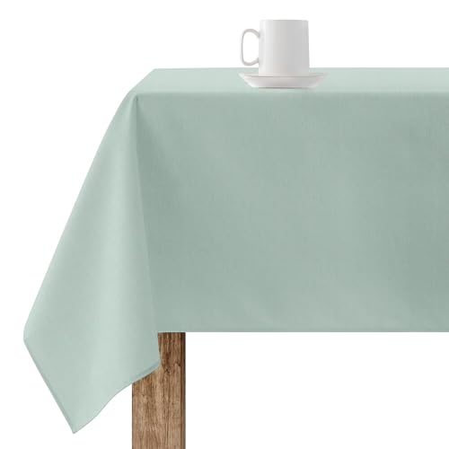 Belum Tischdecke, schmutzabweisend, Größe 100 x 140 cm, extraweich, Mintfarben, 100, 65% Bio-Baumwolle, 35% Polyester, Modell Rhodos 2816 von BL BELUM