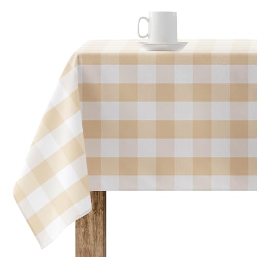 Belum Tischdecke aus Kunstharz, schmutzabweisend, kariert 0120-103, Karierte Tischdecke Vichy, Größe: 100 x 140 cm, schmutzabweisend, kein Wachstuch, Tischdecke Vichy Vanille, Tischdecke Stoff, 100% Belum Tischdecke aus Kunstharz, schmutzabweisend, kariert 0120-103, Karierte Tischdecke Vichy, Größe: 100 x 140 cm, schmutzabweisend, kein Wachstuch, Tischdecke Vichy Vanille, Tischdecke Stoff, 100% von BL BELUM