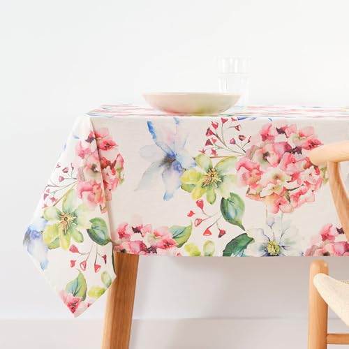 Belum Tischdecke mit Fleckenabweisend, Größe 140 x 140 cm, extraweich, Mehrfarbig, 100, Stoff 100% Bio-Baumwolle, Modell 0120-366 Belum Tischdecke mit Fleckenabweisend, Größe 140 x 140 cm, extraweich, Mehrfarbig, 100, Stoff 100% Bio-Baumwolle, Modell 0120-366 von BL BELUM