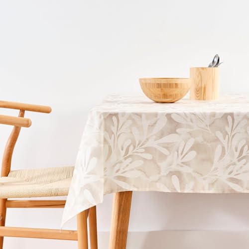 Belum Tischdecke mit Fleckenabweisend, Größe 140 x 140 cm, extraweich, Mehrfarbig, 100, Stoff 100% Bio-Baumwolle, Modell 0120-402 von BL BELUM