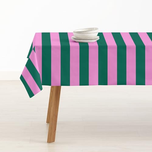 Belum Tischdecke mit Fleckenabweisend, Größe 240 x 155 cm, extraweich, Mehrfarbig, 100, Stoff 100% Bio-Baumwolle, Modell 0120-410 von BL BELUM