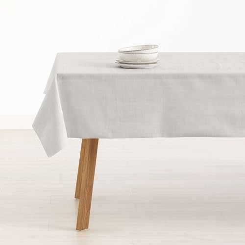 Belum Tischdecke mit Fleckenabweisend, Größe 300 x 155 cm, extraweich, Hellbeige, 100, Stoff 100% Bio-Baumwolle, einfarbig von BL BELUM