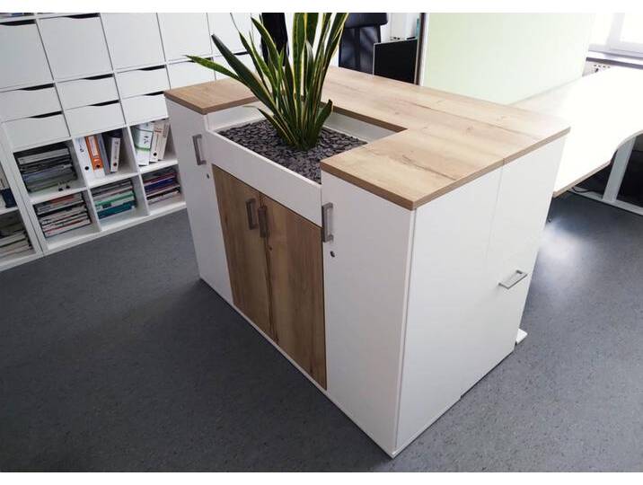 Blumenkübel Pflanztrog Sideboard Pendo Vari Edo 2 OH Auswahl Farbe Größe Optionen von BLA-Büro-Liebt-Ausstattung